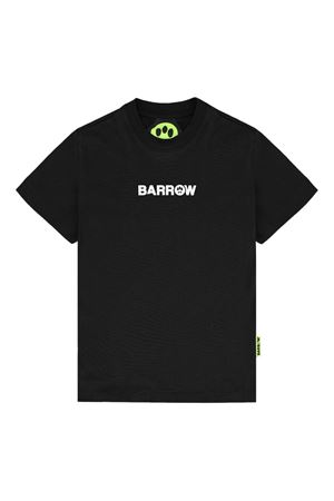 t-shirt in cotone nero BARROW KIDS | F5BKJUTH123110